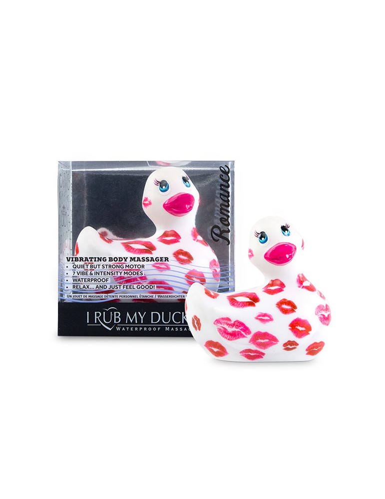 je frotte mon duckie 2.0 | romance de canard vibrant (blanc et rose)_2